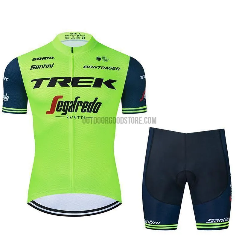 2021 TRK Green Cycling Bike Jersey Kit