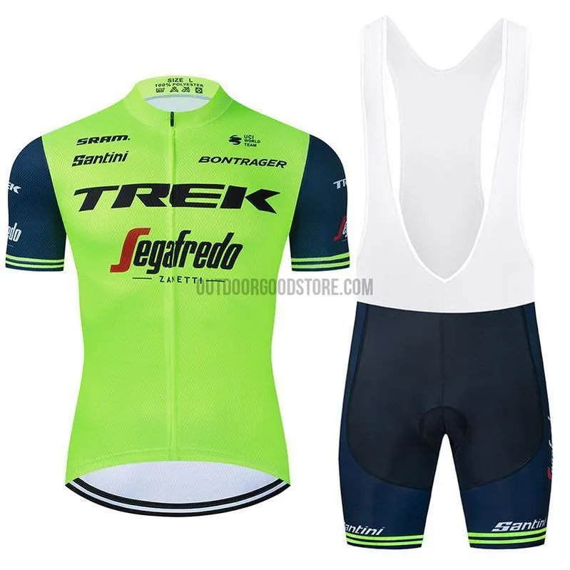 2021 TRK Green Cycling Bike Jersey Kit