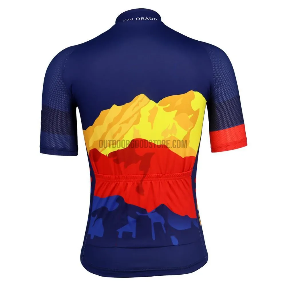 2022 Colorado Tri Color Retro Cycling Jersey