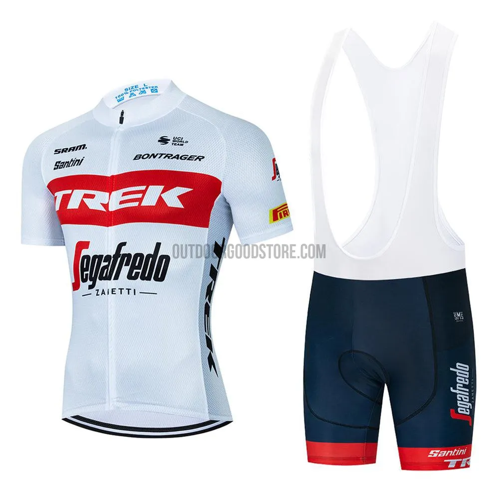 2022 TK White Cycling Bike Jersey Kit