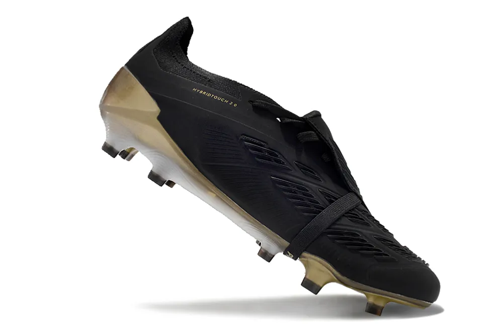 Adidas Predator Elite Shoes - Black | Gold | White - FREE SHIPPING WORLDWIDE