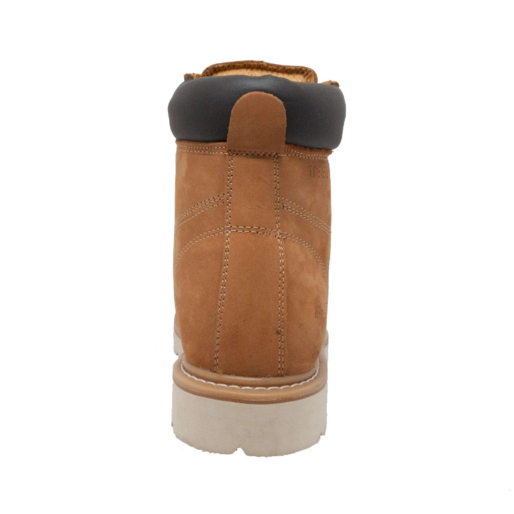 AdTec Men's 6" Steel Toe Work Boot Tan