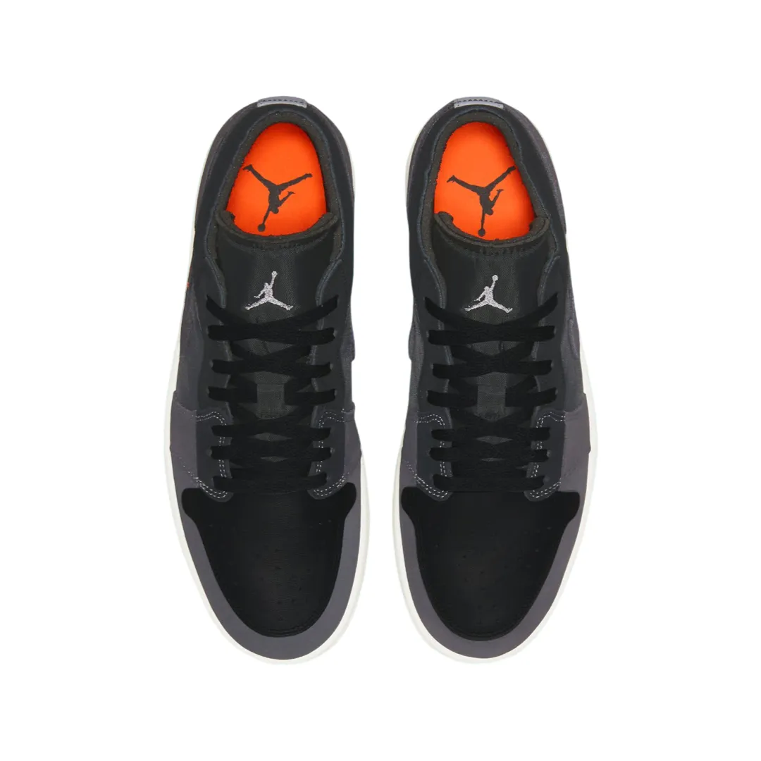 Air Jordan 1 Low SE Craft Inside Out Black Grey Orange
