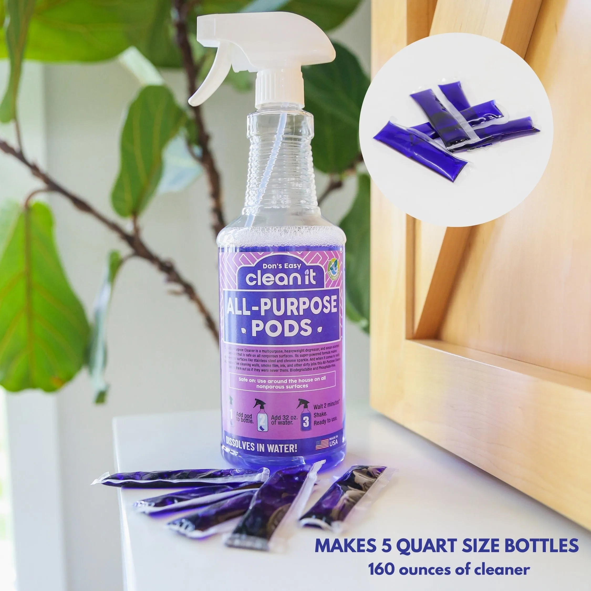 All-Purpose Cleaning Pods - 5 Pack Refill