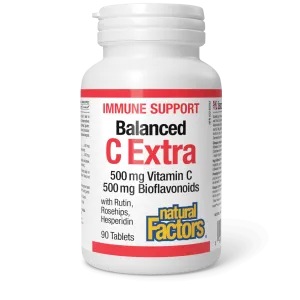 Balanced C Extra with Rutin, Rosehips, Hesperidin 500 mg/500 mg