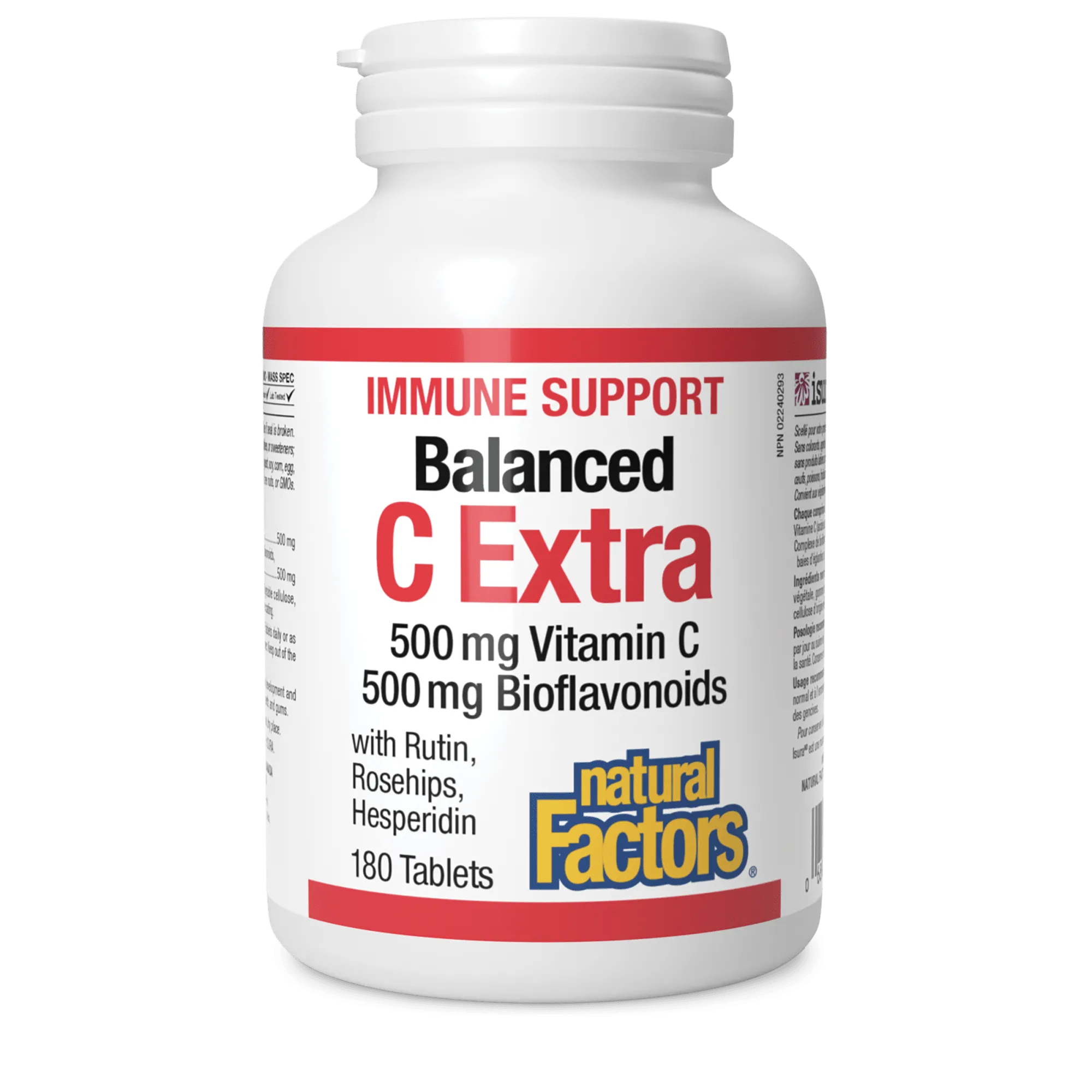 Balanced C Extra with Rutin, Rosehips, Hesperidin 500 mg/500 mg