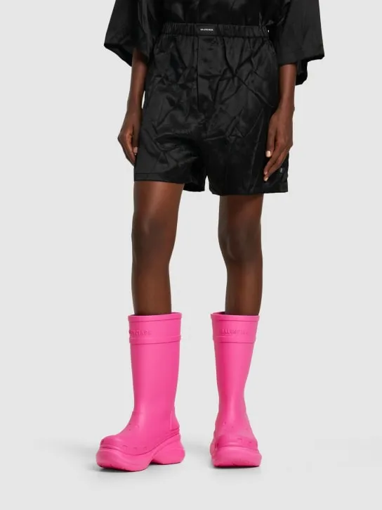Balenciaga   45mm Crocs rubber boots 