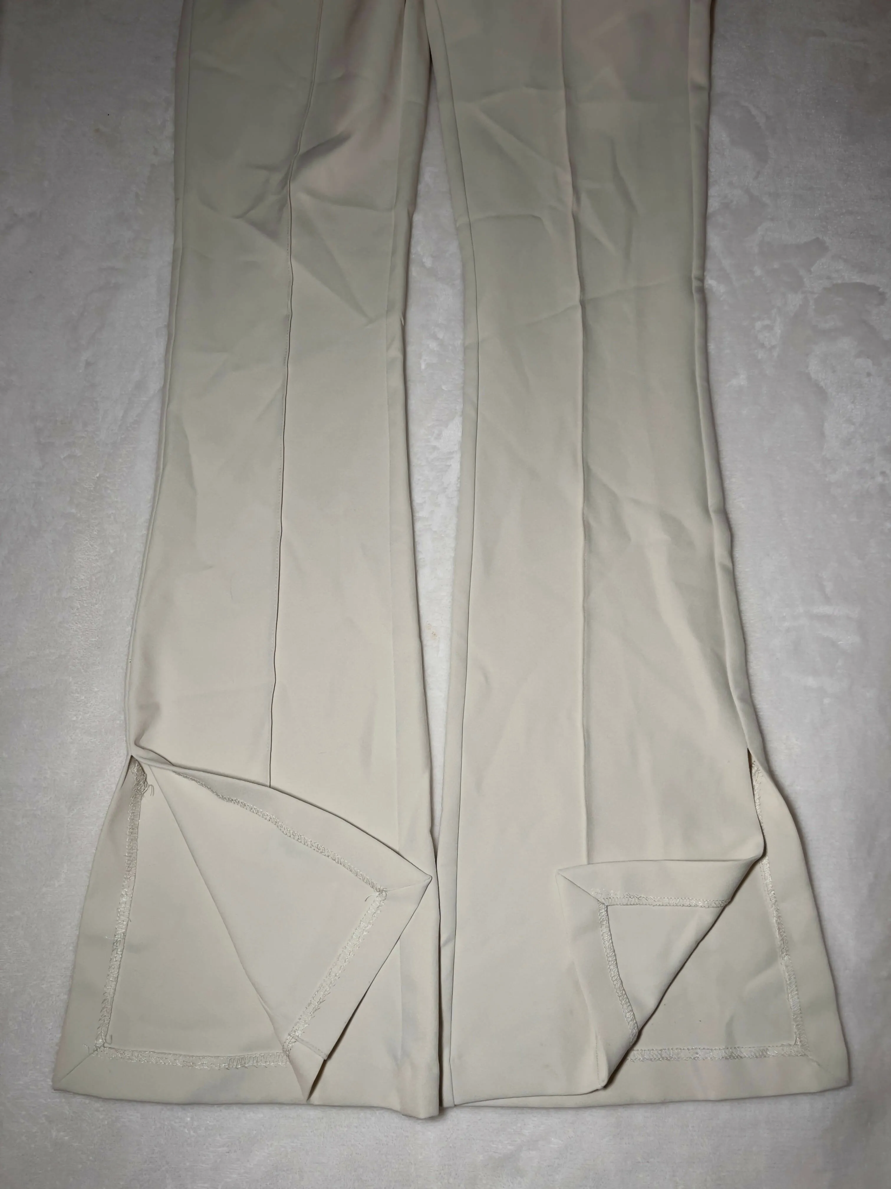 Bershka Stoffhosen Beige