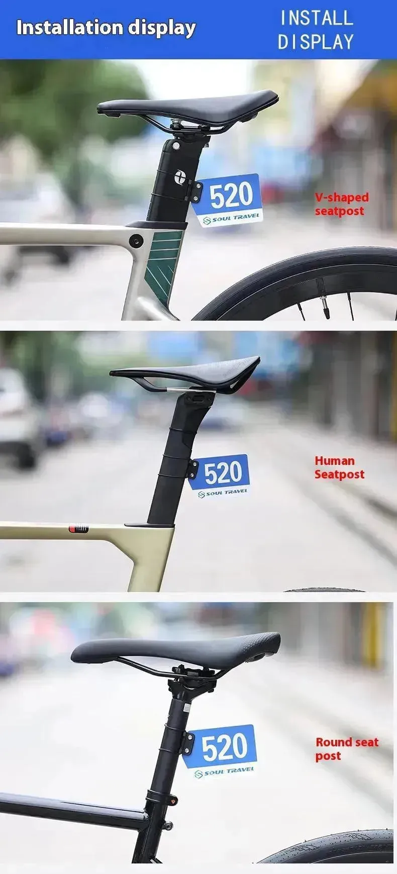 Bicycle Bike Cycling Competition Plate Number