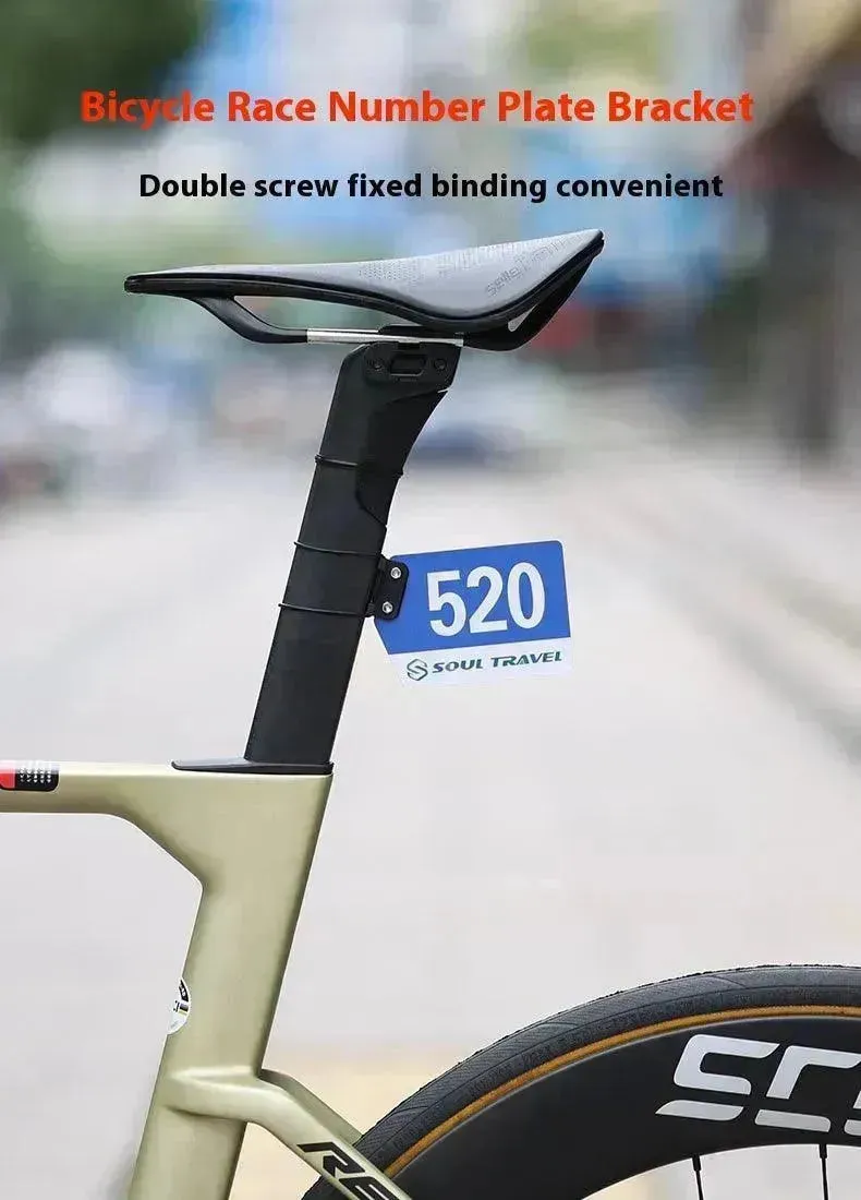 Bicycle Bike Cycling Competition Plate Number