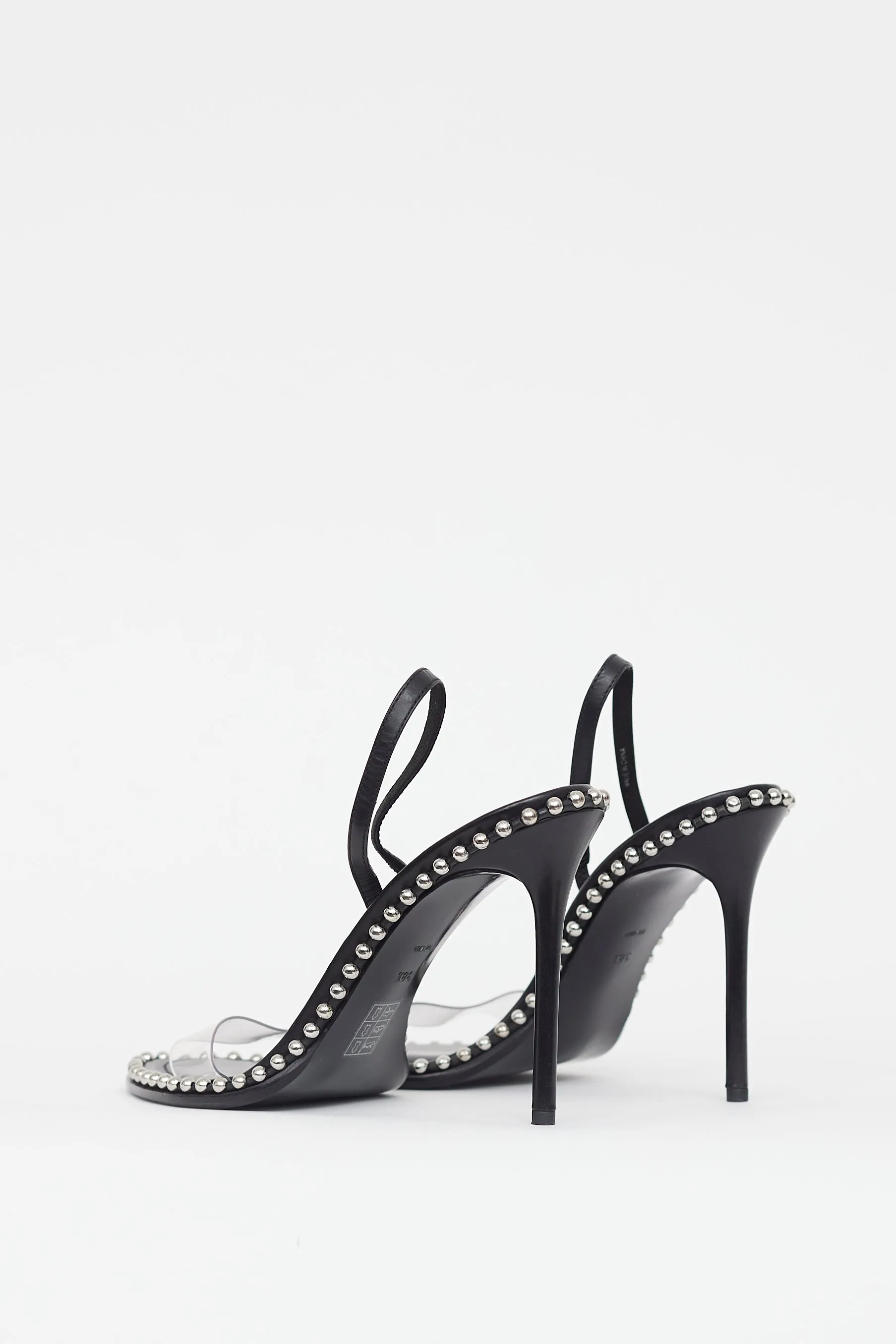 Black Nova Studded Heel