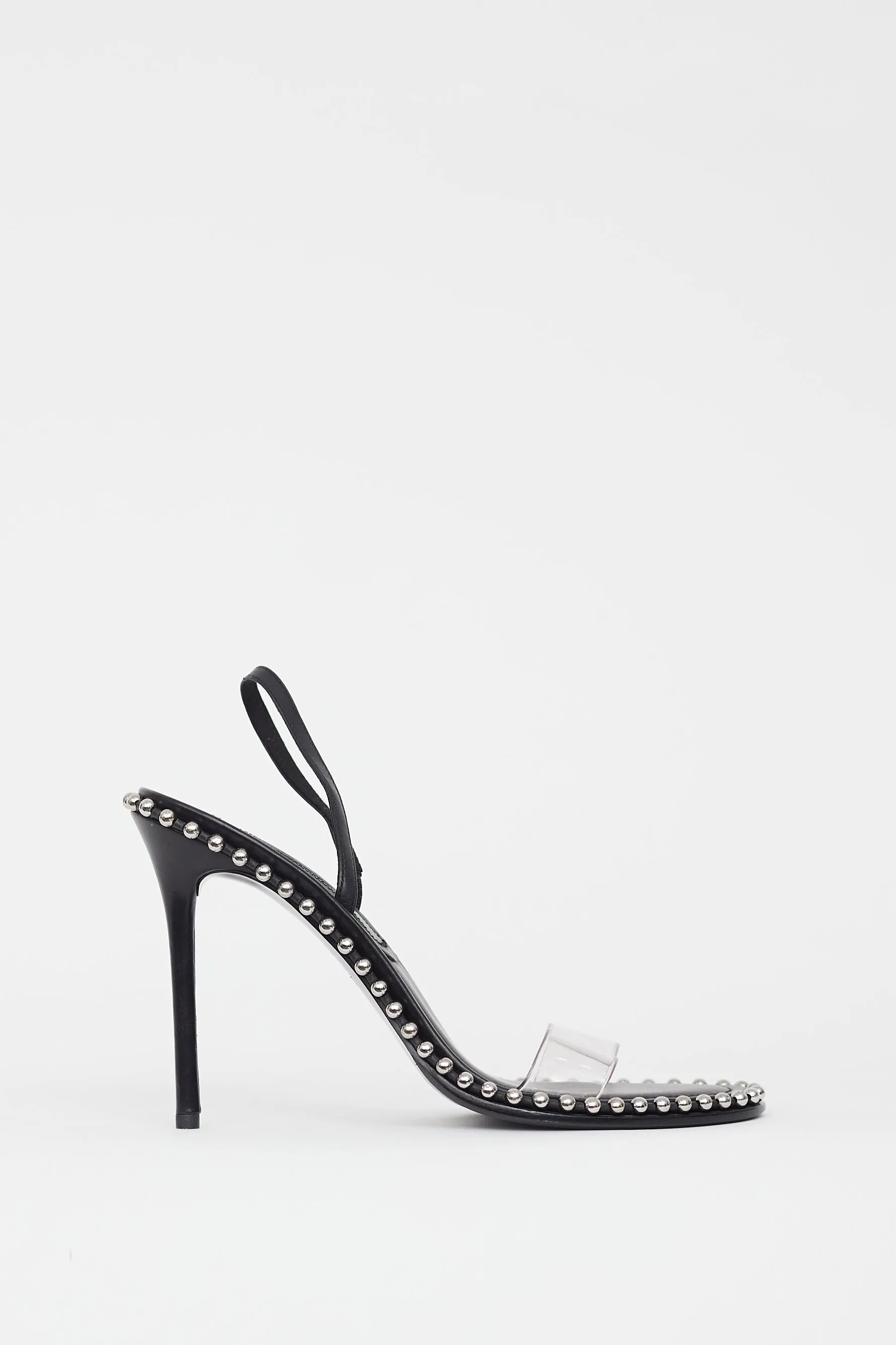 Black Nova Studded Heel