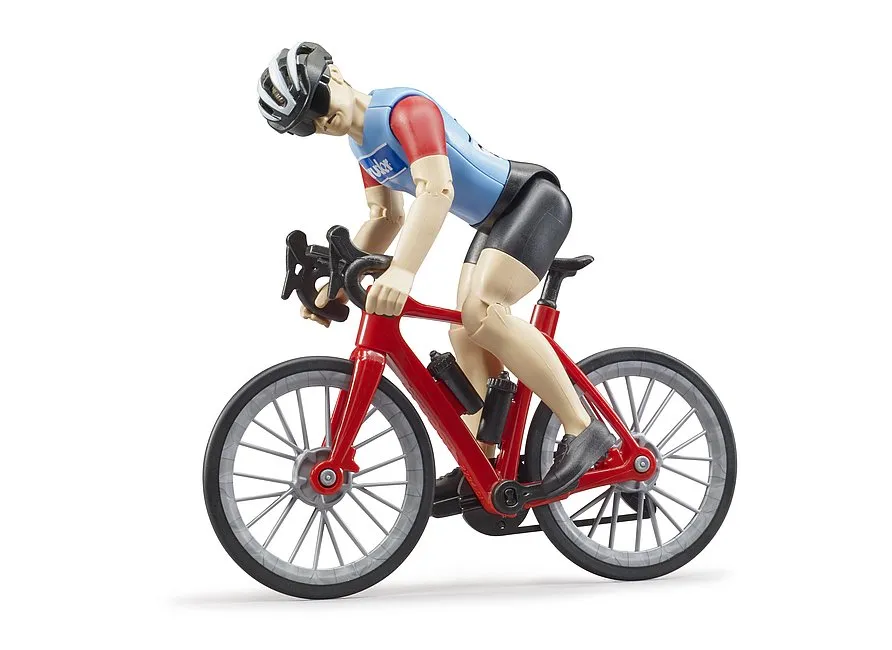Bruder 63110 bWorld Road Bike with Cyclist