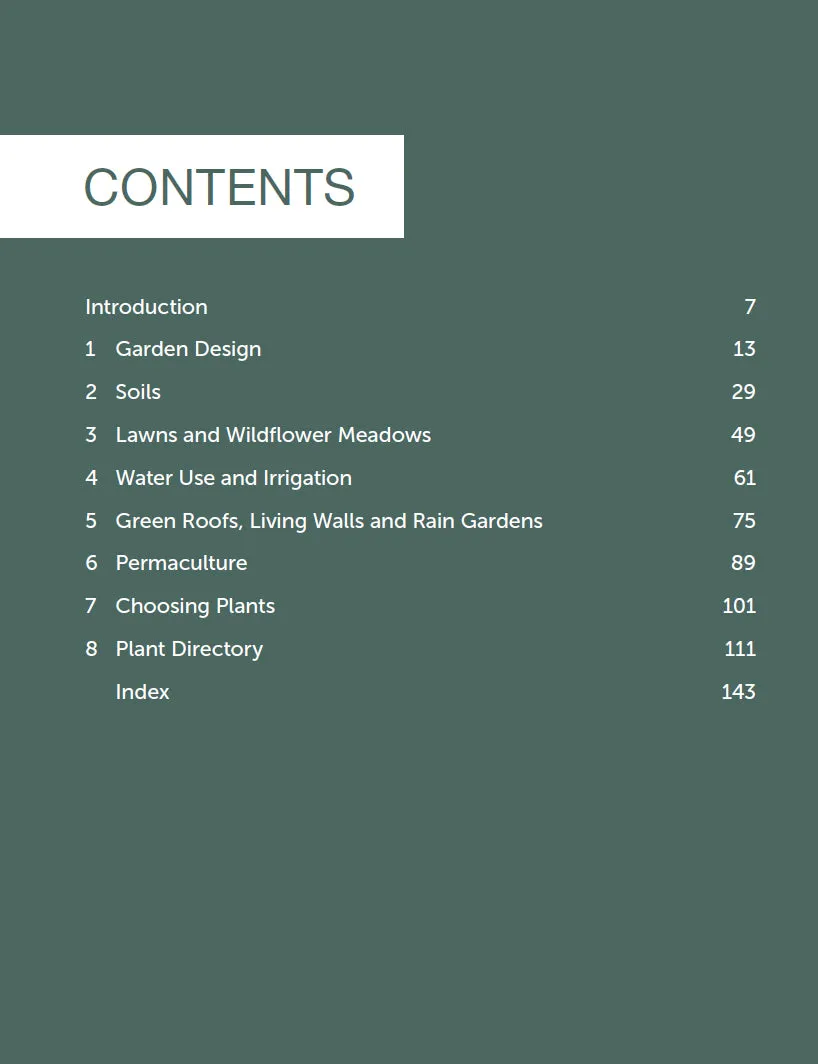 Climate Adaptive Gardening