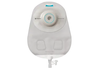 Coloplast 16872 Sensura Mio 1-Piece, Deep Convex, Standard Wear Urostomy Pouch, Maxi, Transparent, Pre-Cut 28mm (1-1/8")