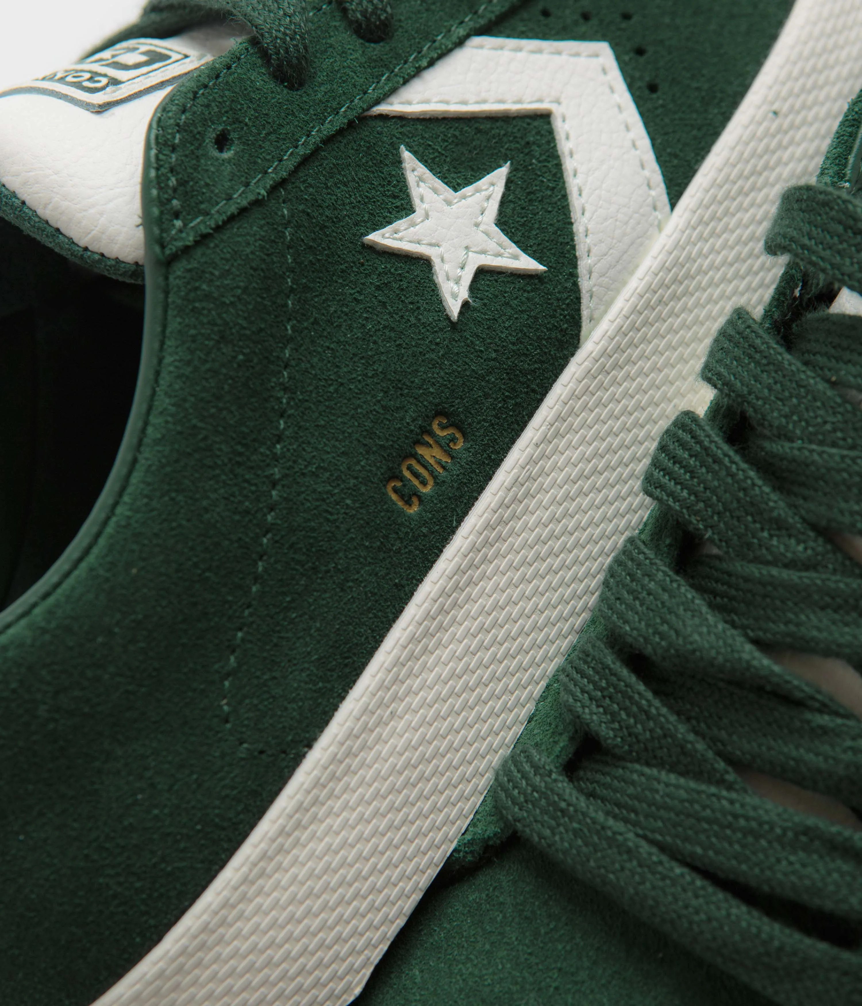 Converse PL Vulc Pro Ox Shoes - Green Envy / Egret / Gum Honey