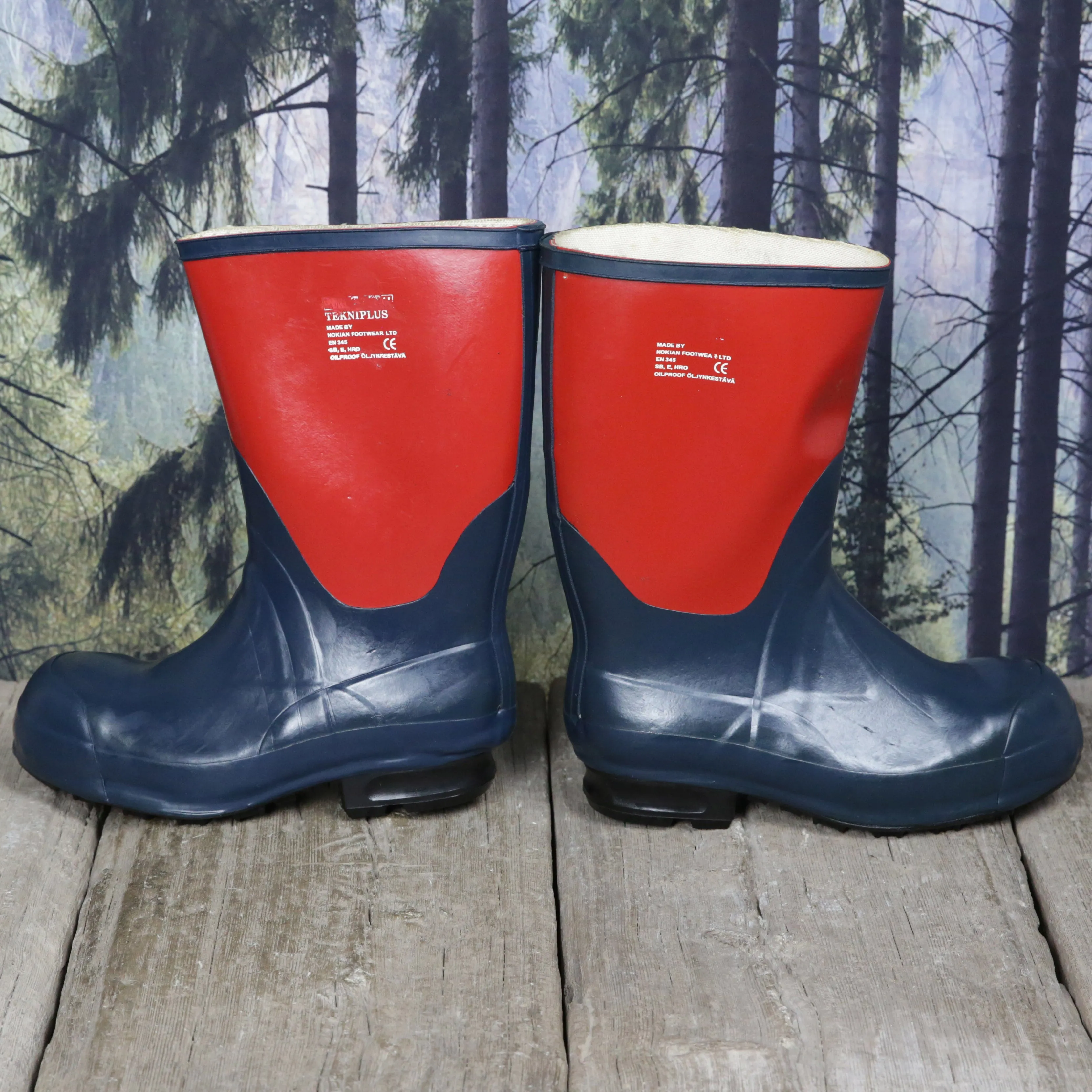 De-Branded Steel Toe Cap Safety Oilproof Wellington Boots UK5.5 HKV612