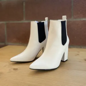 Display-2 White - Botas para Mujer con Tacon