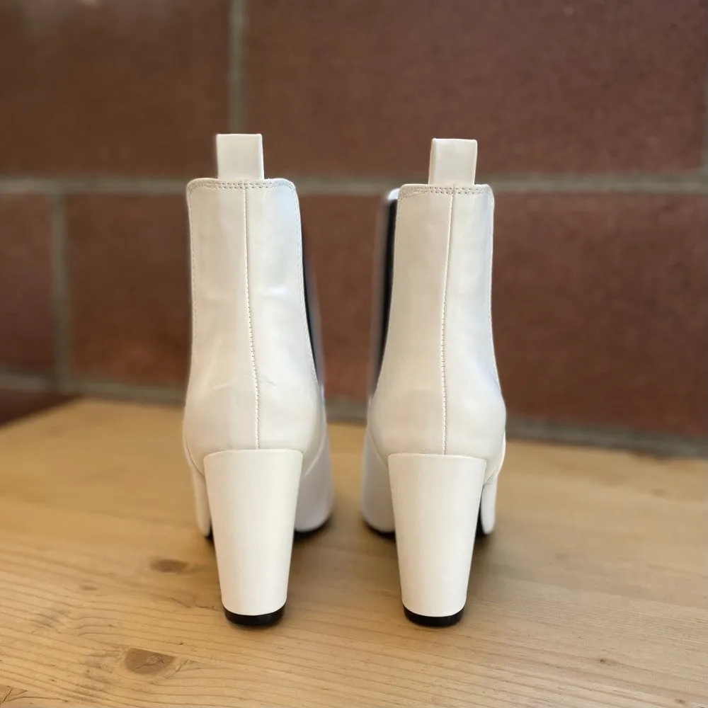 Display-2 White - Botas para Mujer con Tacon