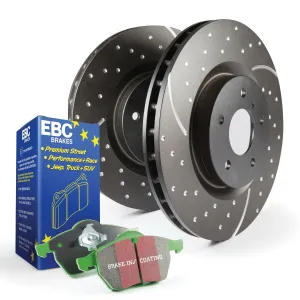 EBC Brakes S10KF1182 S10 Kits Greenstuff 2000 and GD Rotors