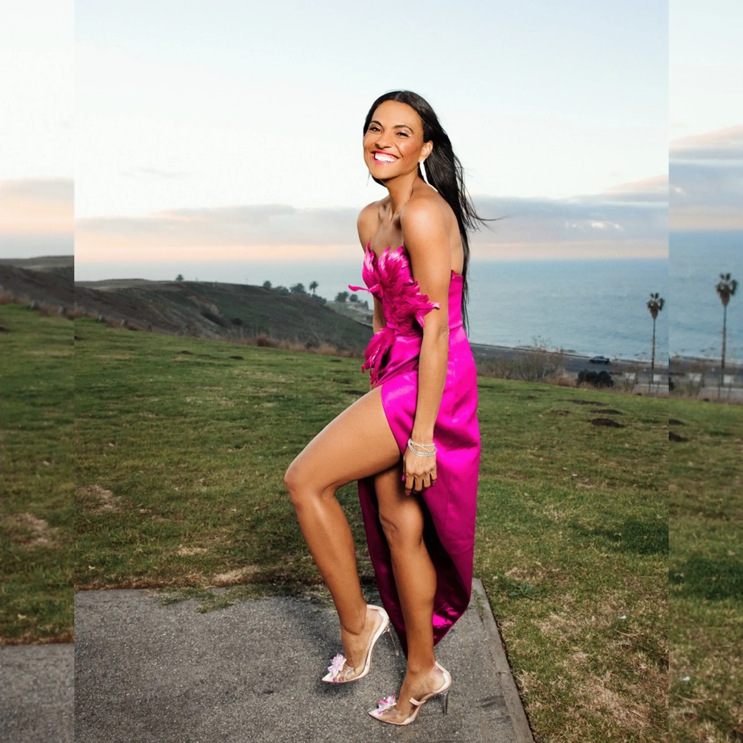 Fashion Nova Transparent Heel Shoes