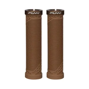 Funn Hilt Bicycle Grips - Army Green Brown Green Orange Purple