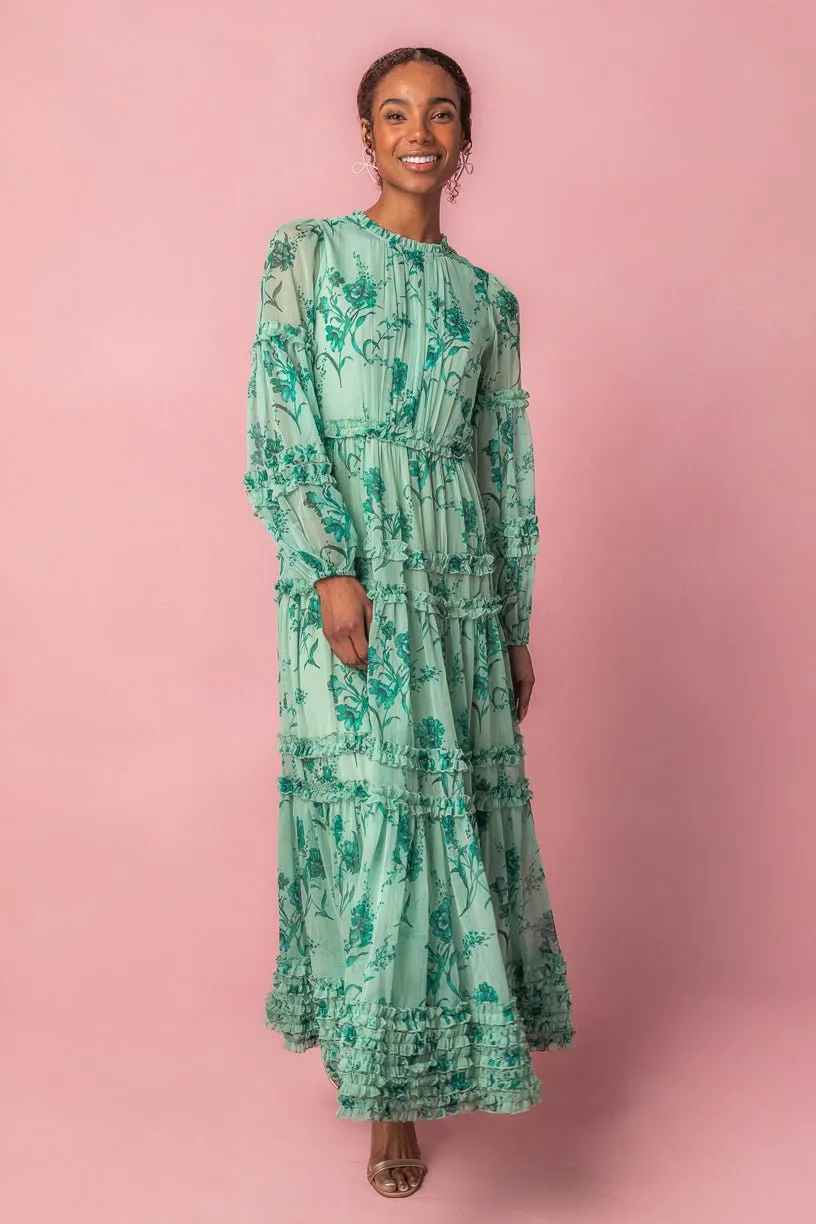 Geneva Dress in Bright Green - FINAL SALE