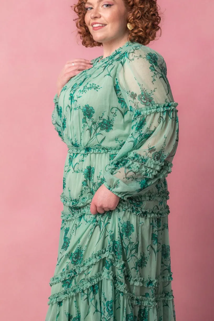 Geneva Dress in Bright Green - FINAL SALE