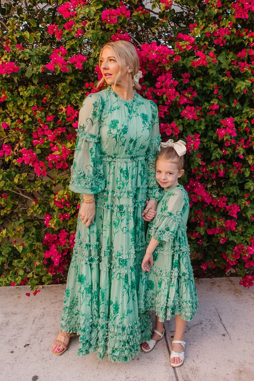 Geneva Dress in Bright Green - FINAL SALE