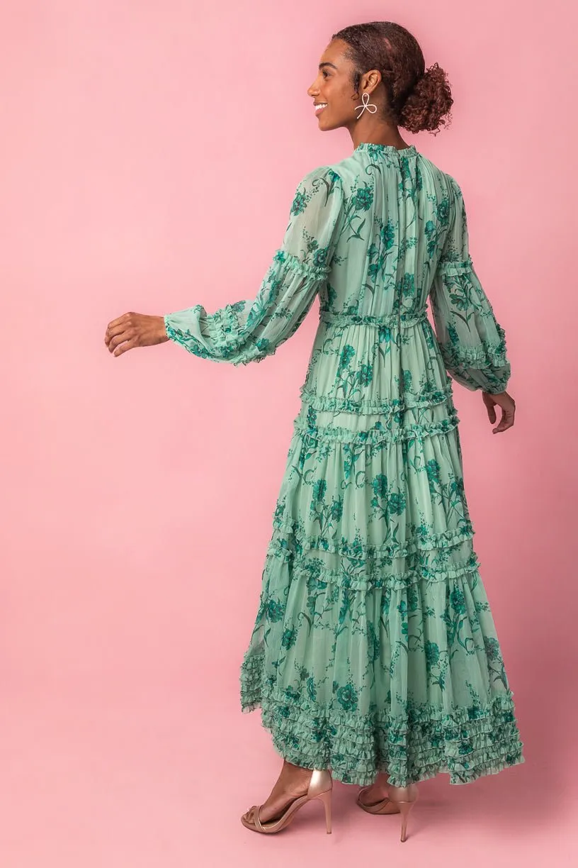 Geneva Dress in Bright Green - FINAL SALE