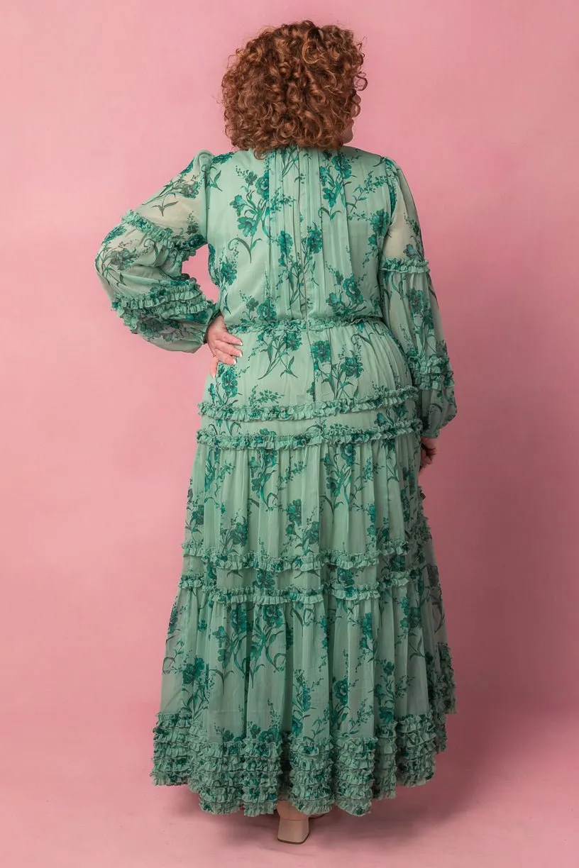Geneva Dress in Bright Green - FINAL SALE