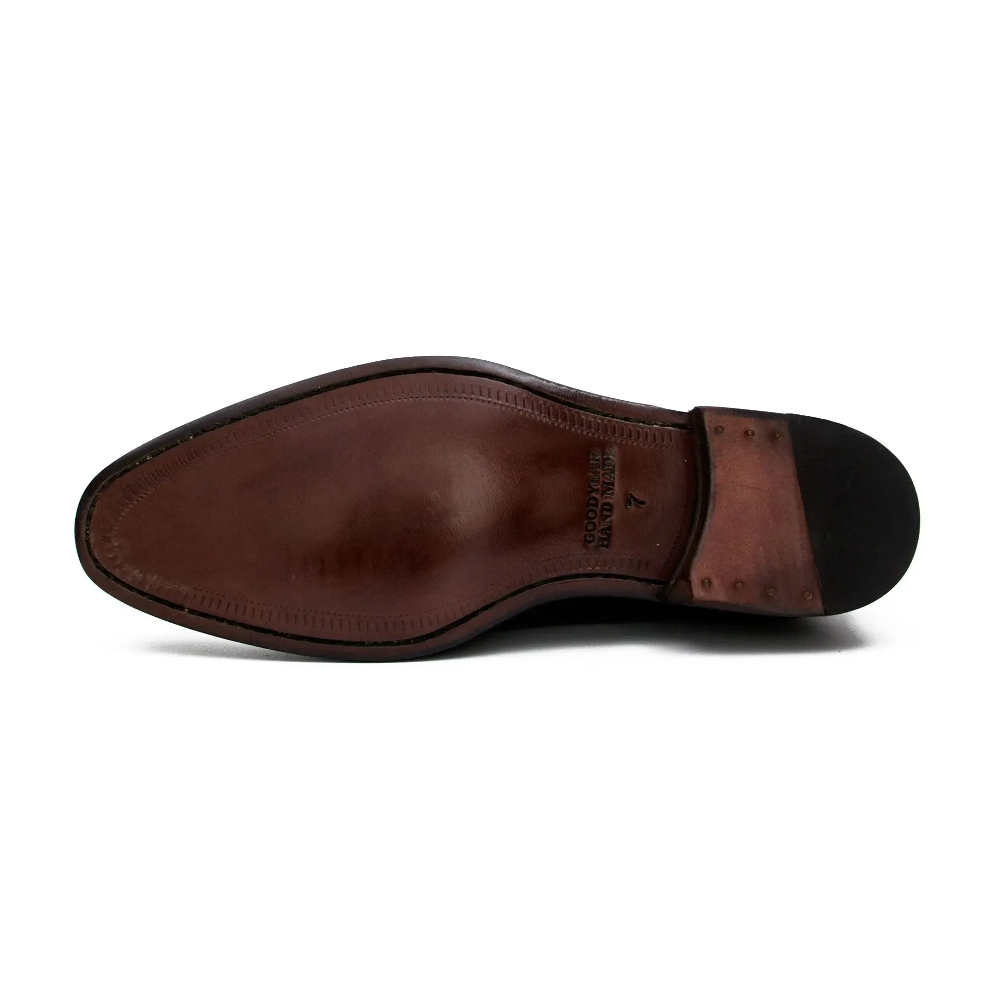 Goodyear Premium Double Monk Strap Shoes Green