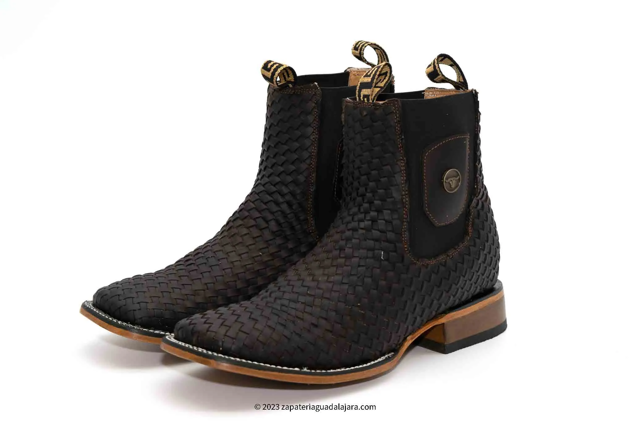 H423194 WIDE SQUARE TOE PETATILLO CHOCOLATE
