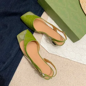 Joskaa Kaylee Peep Toe Kitten Heels Heeled Sandals