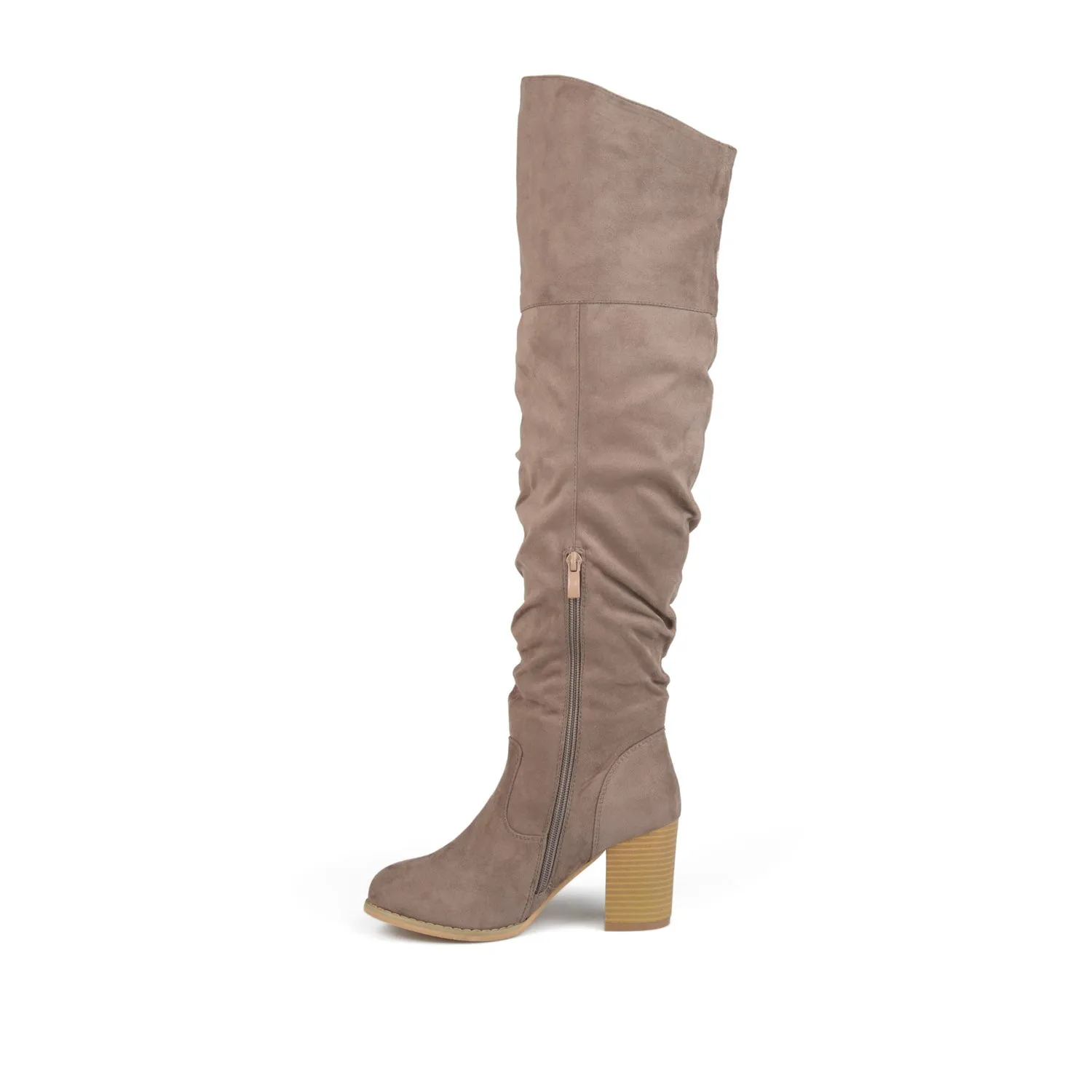 KAISON THIGH HIGH BOOTS IN X-WIDE CALF