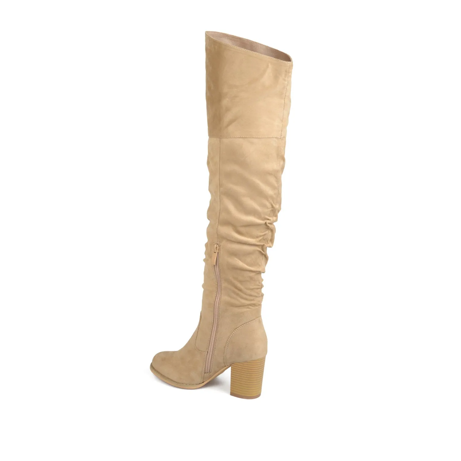 KAISON THIGH HIGH BOOTS IN X-WIDE CALF