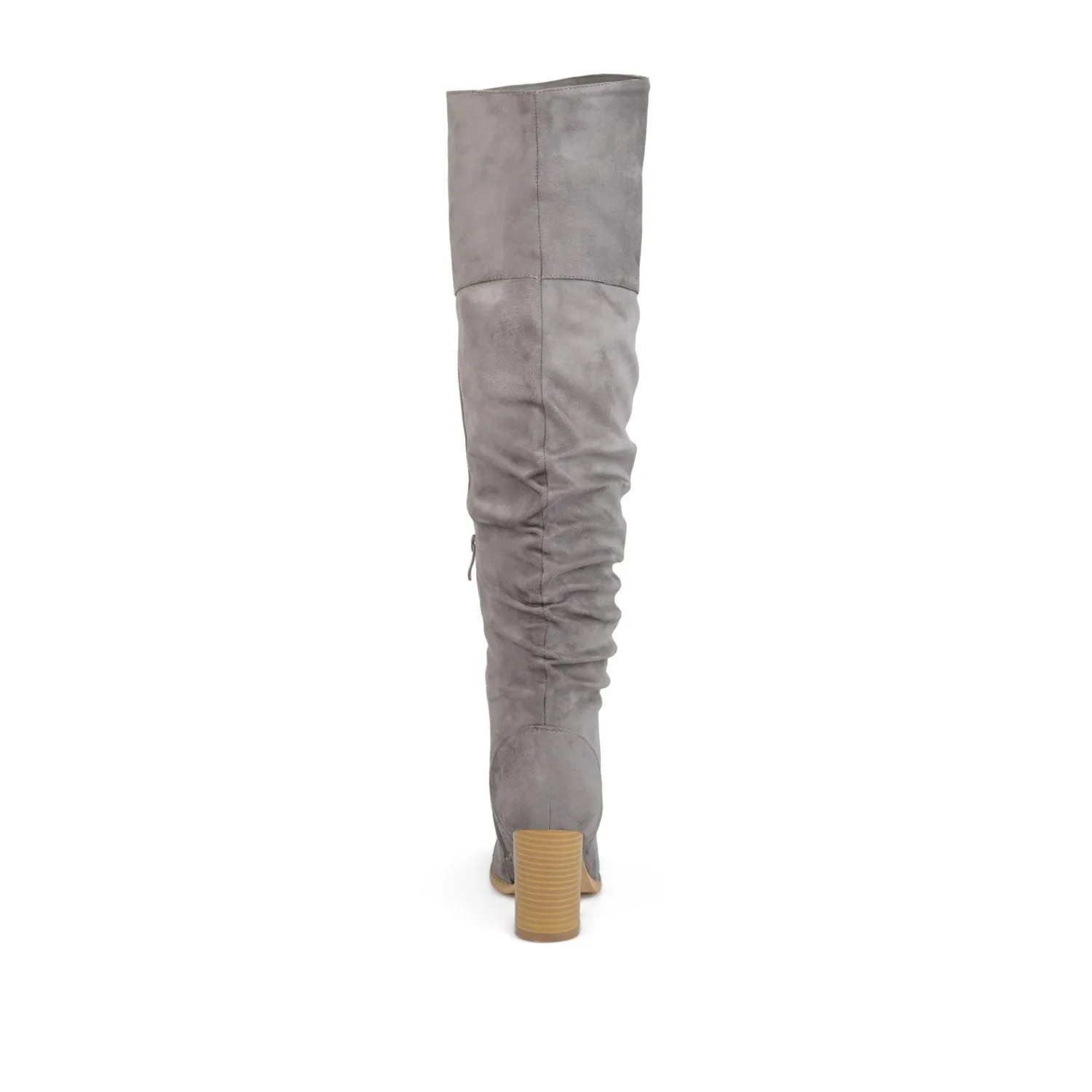 KAISON THIGH HIGH BOOTS IN X-WIDE CALF