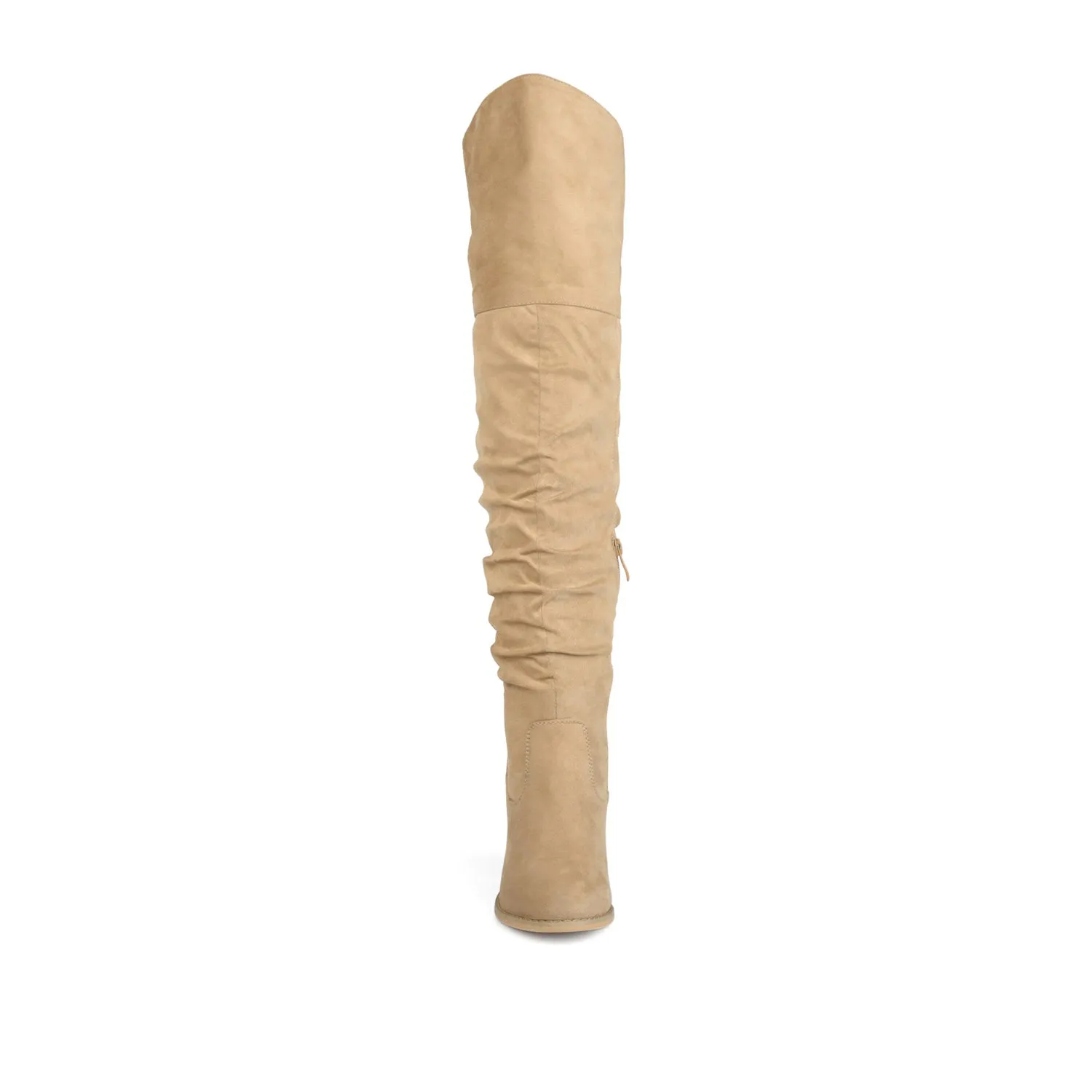 KAISON THIGH HIGH BOOTS IN X-WIDE CALF