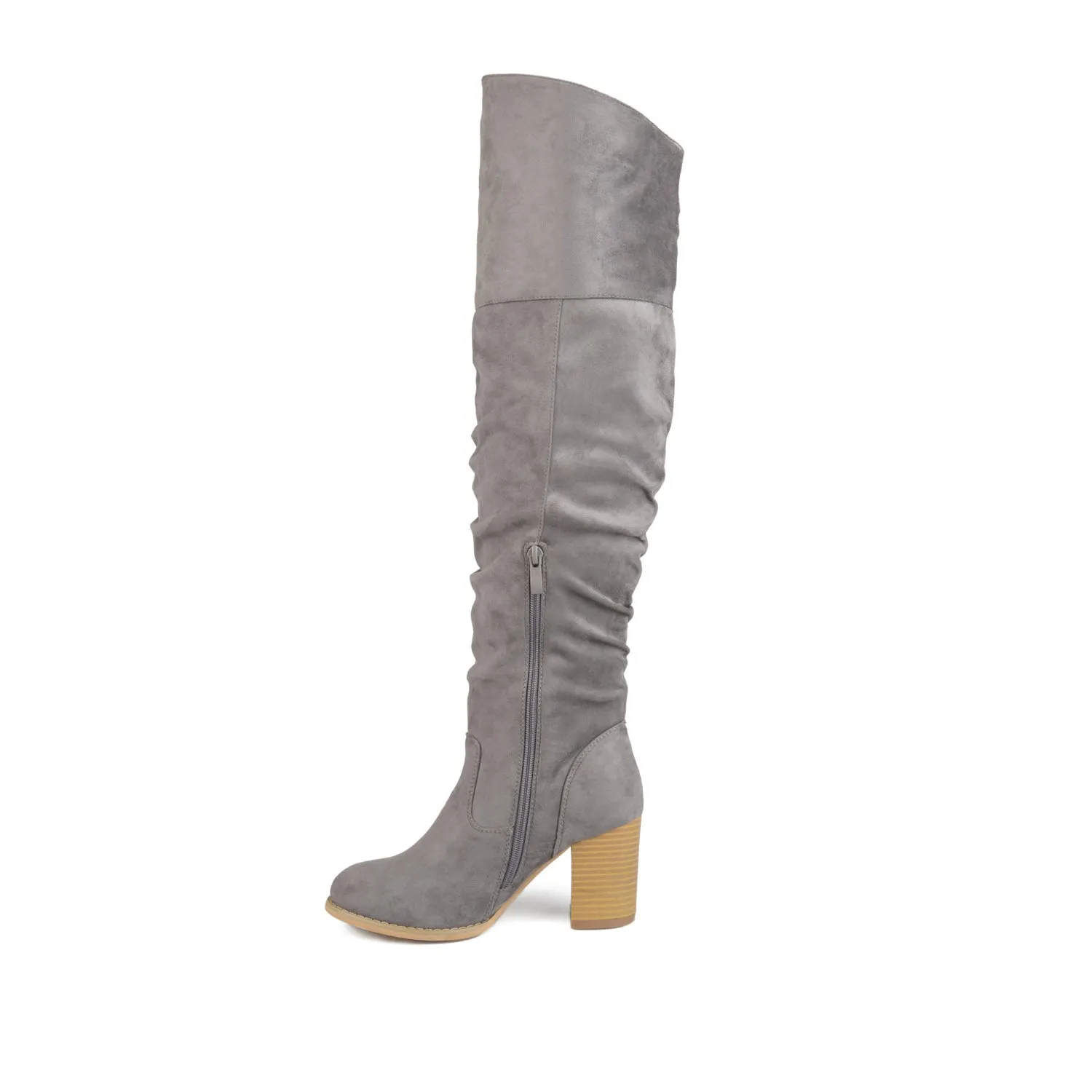 KAISON THIGH HIGH BOOTS IN X-WIDE CALF