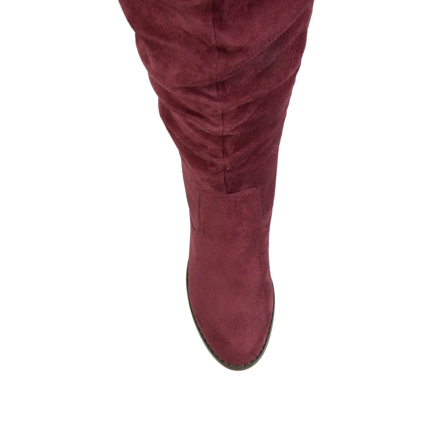 KAISON THIGH HIGH BOOTS IN X-WIDE CALF