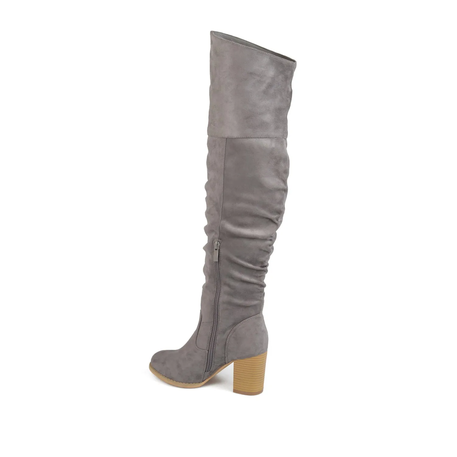 KAISON THIGH HIGH BOOTS IN X-WIDE CALF