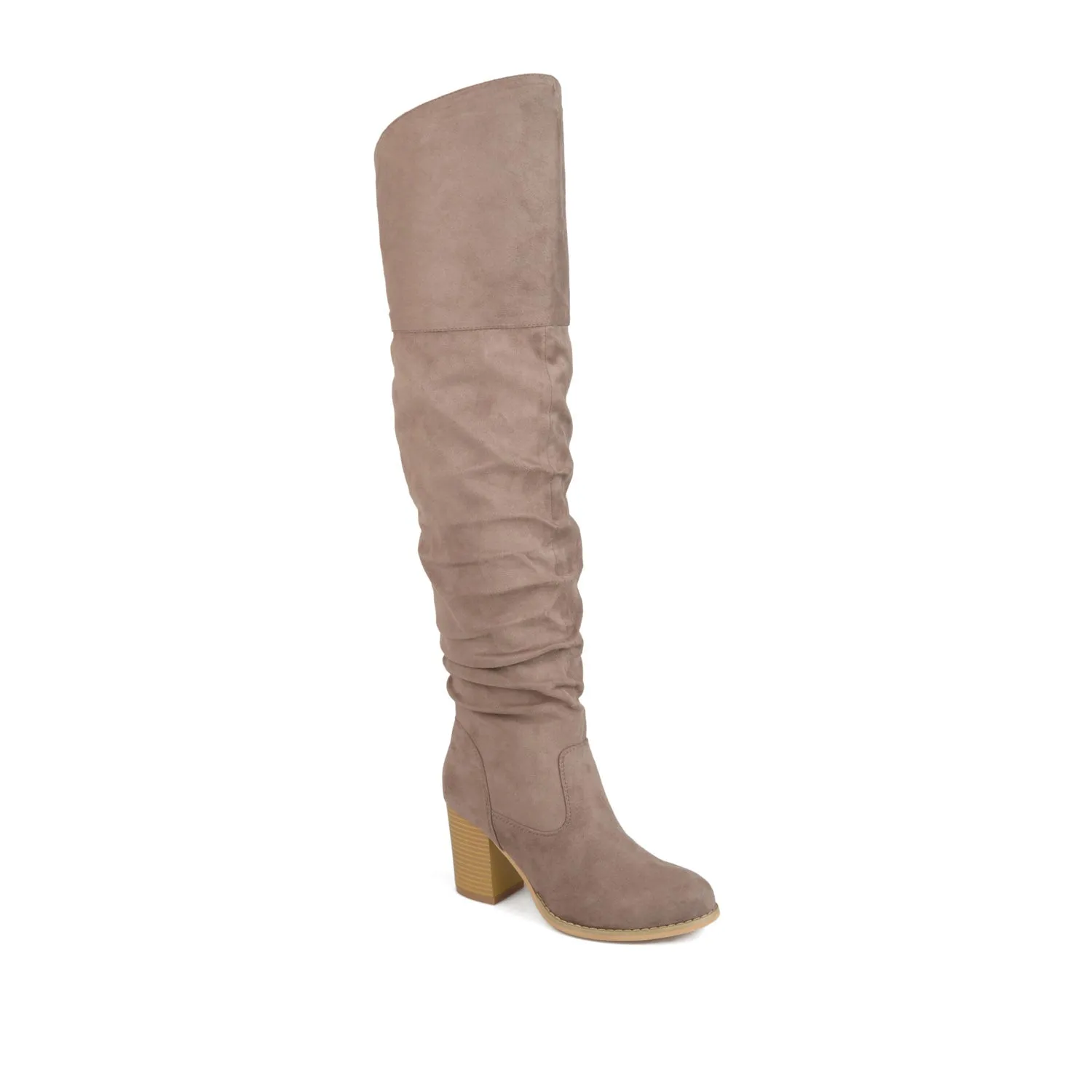 KAISON THIGH HIGH BOOTS IN X-WIDE CALF