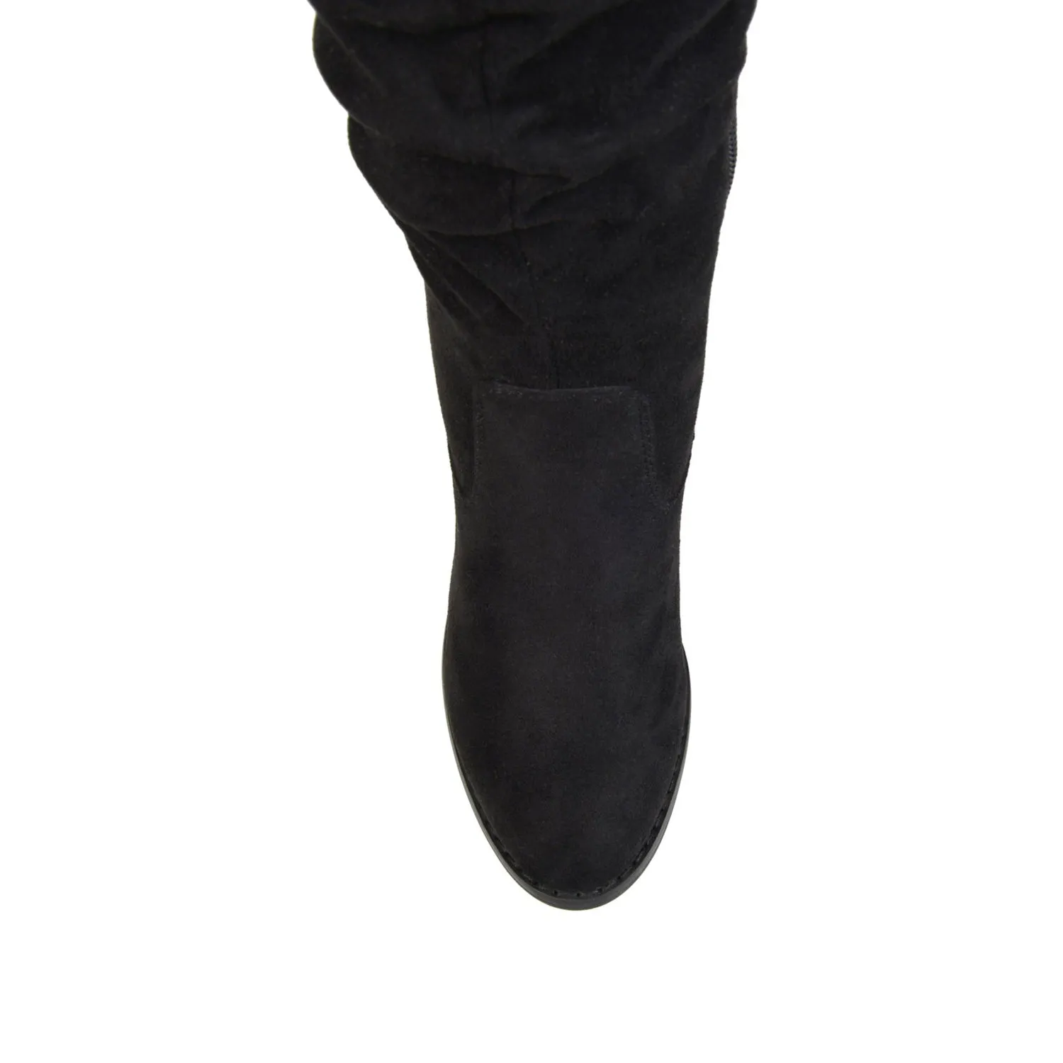 KAISON THIGH HIGH BOOTS IN X-WIDE CALF