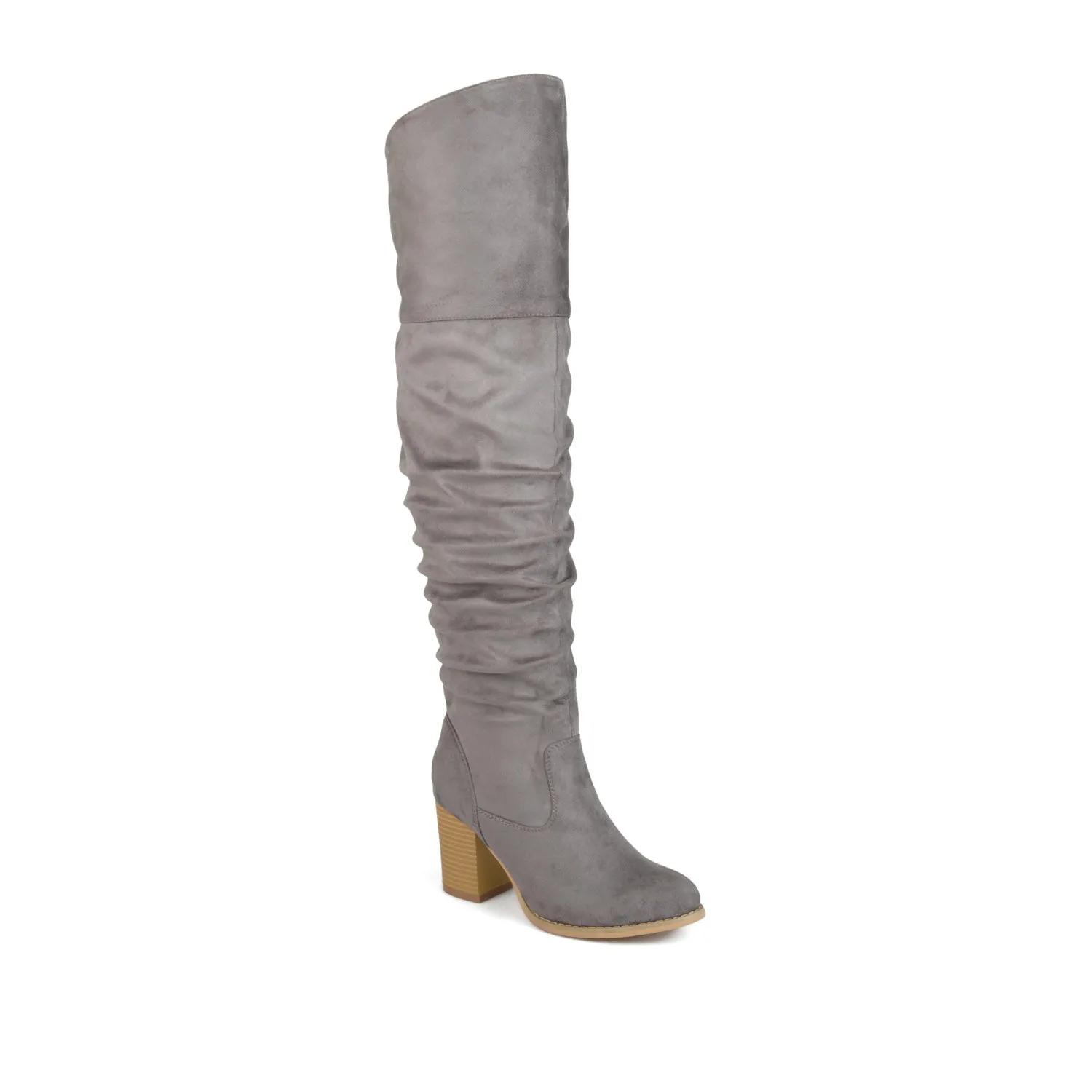 KAISON THIGH HIGH BOOTS IN X-WIDE CALF