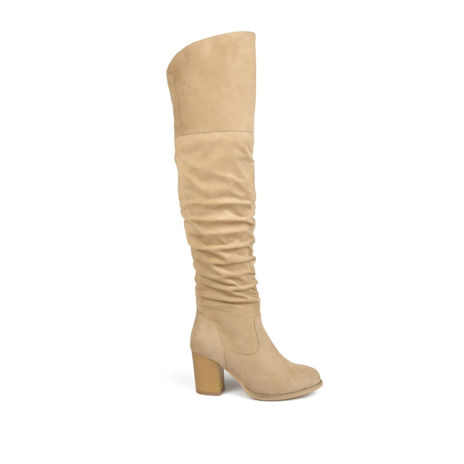 KAISON THIGH HIGH BOOTS IN X-WIDE CALF