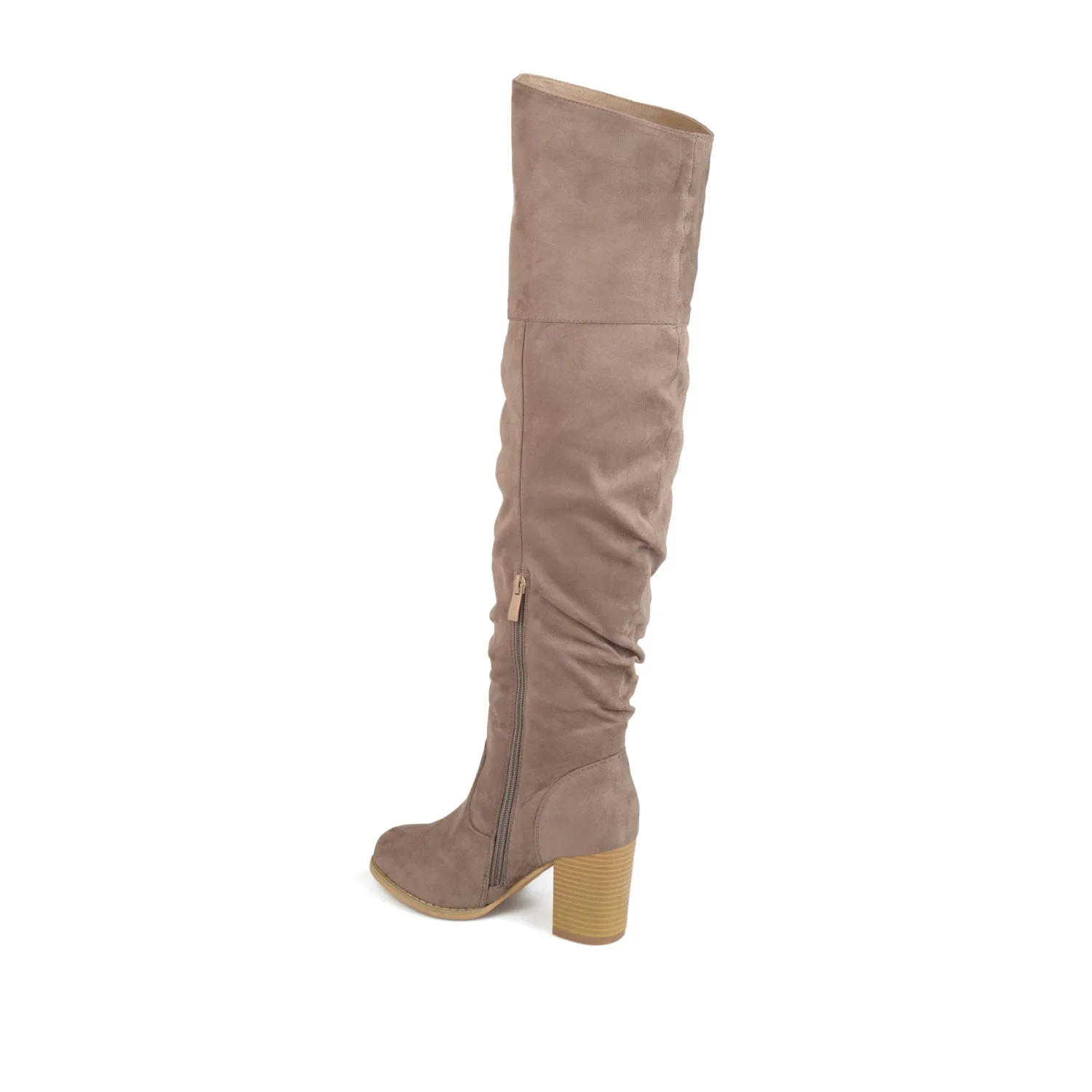 KAISON THIGH HIGH BOOTS IN X-WIDE CALF