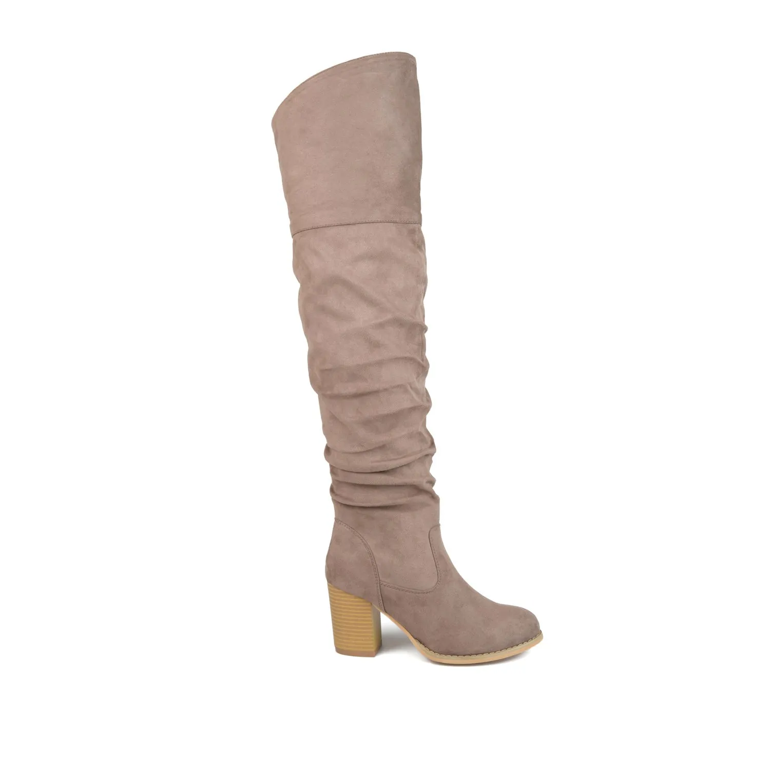 KAISON THIGH HIGH BOOTS IN X-WIDE CALF