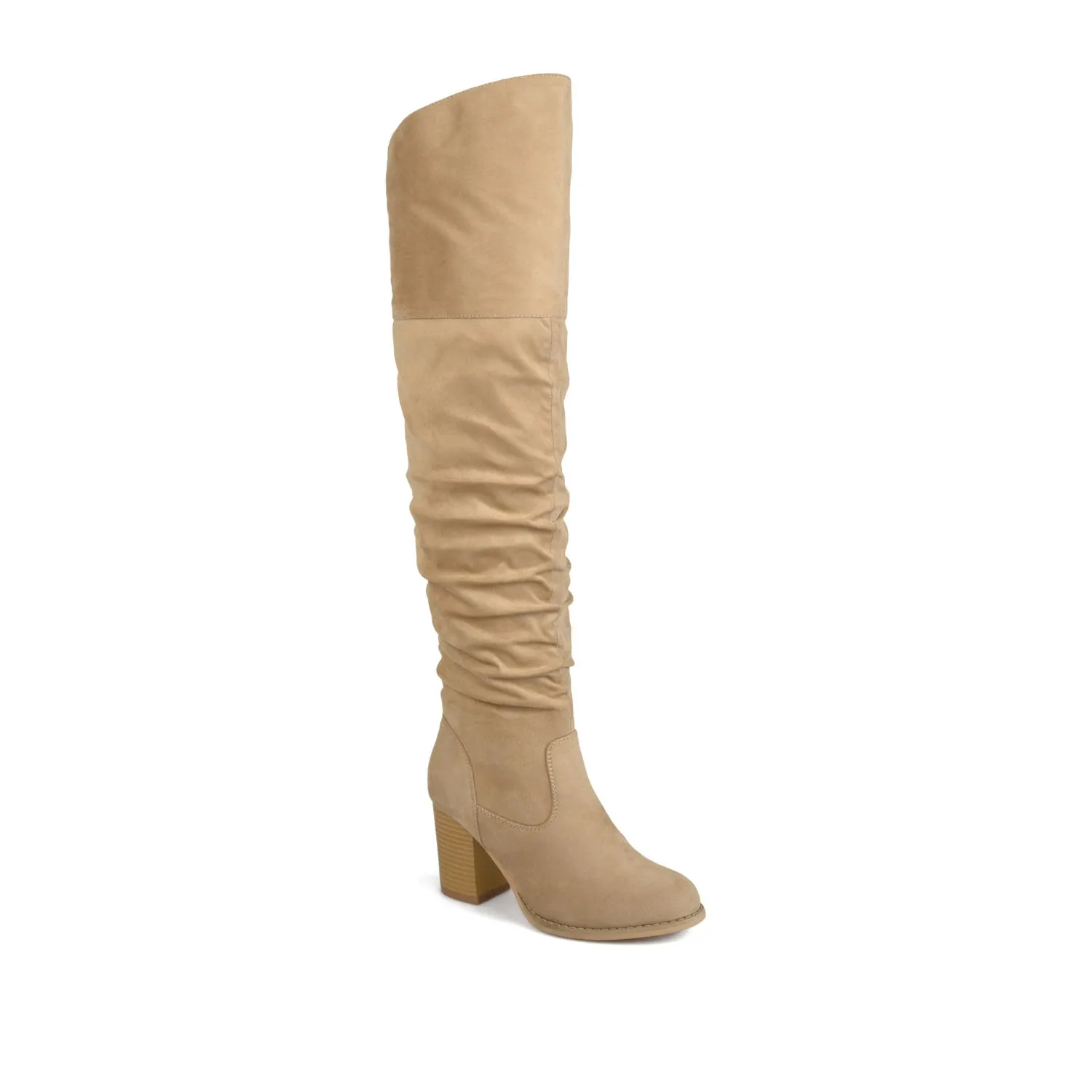 KAISON THIGH HIGH BOOTS IN X-WIDE CALF