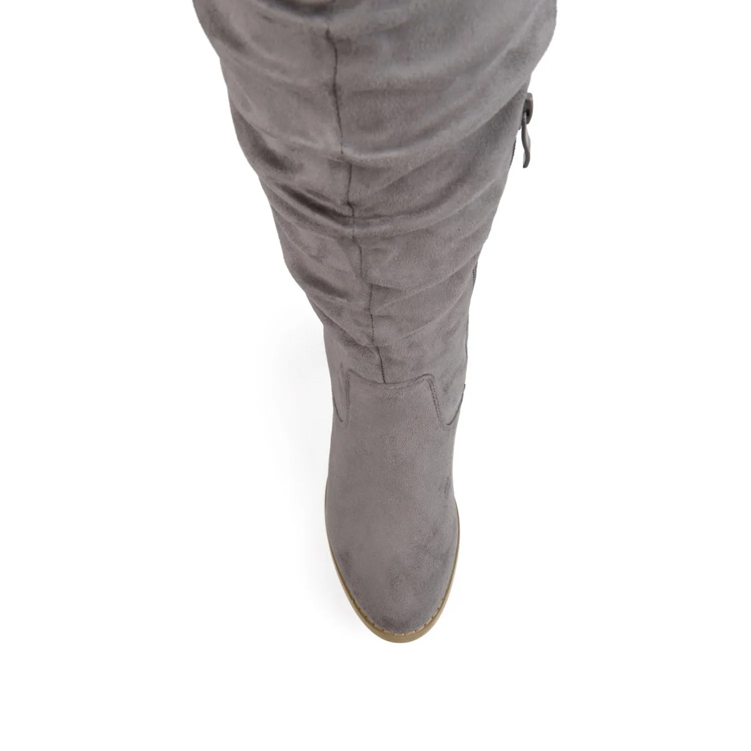 KAISON THIGH HIGH BOOTS IN X-WIDE CALF
