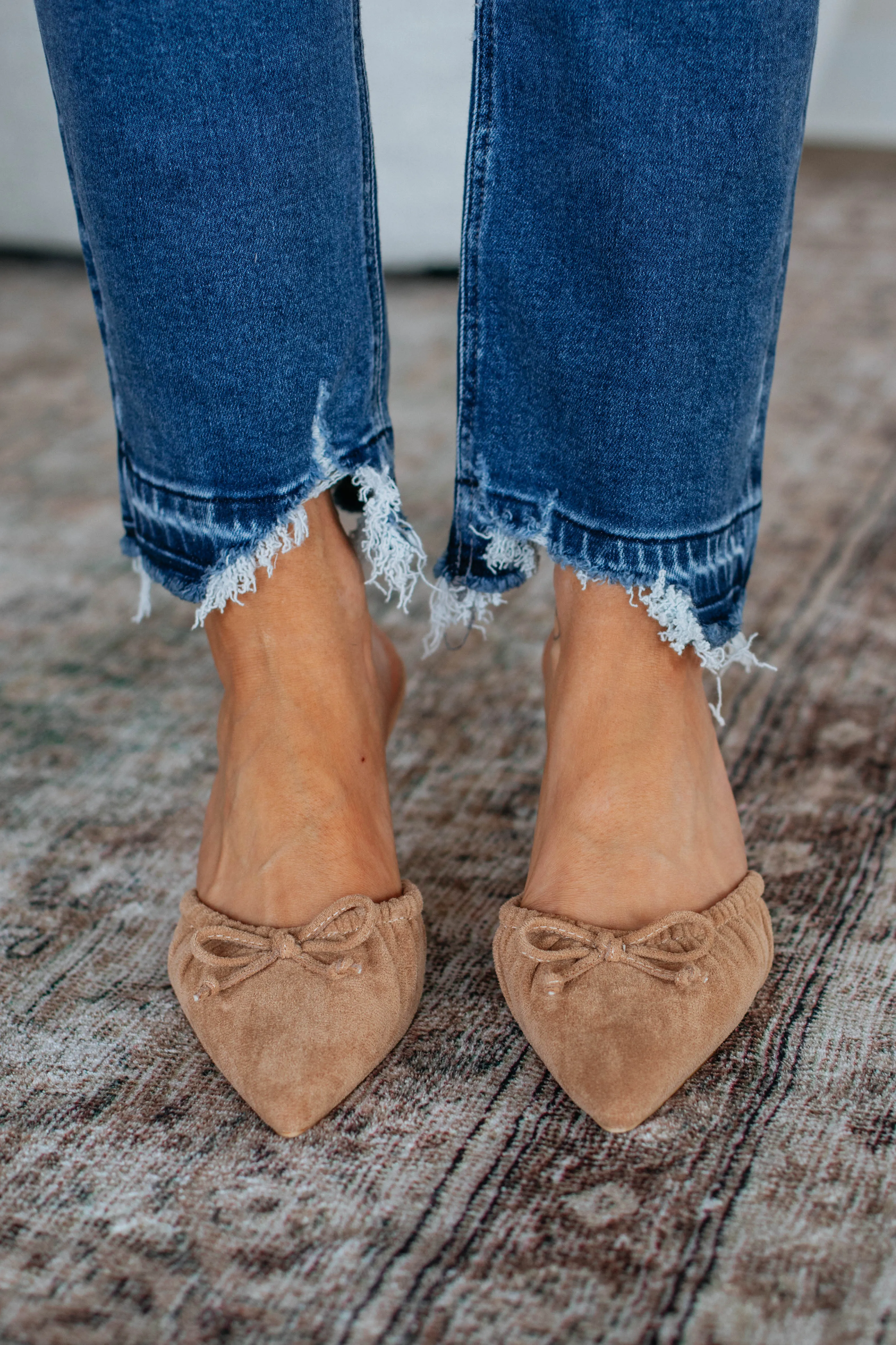 Keep Me Posted Heels - Sand